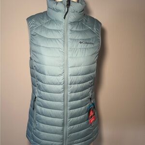 Columbia Women's Sky Blue Quilted Vest